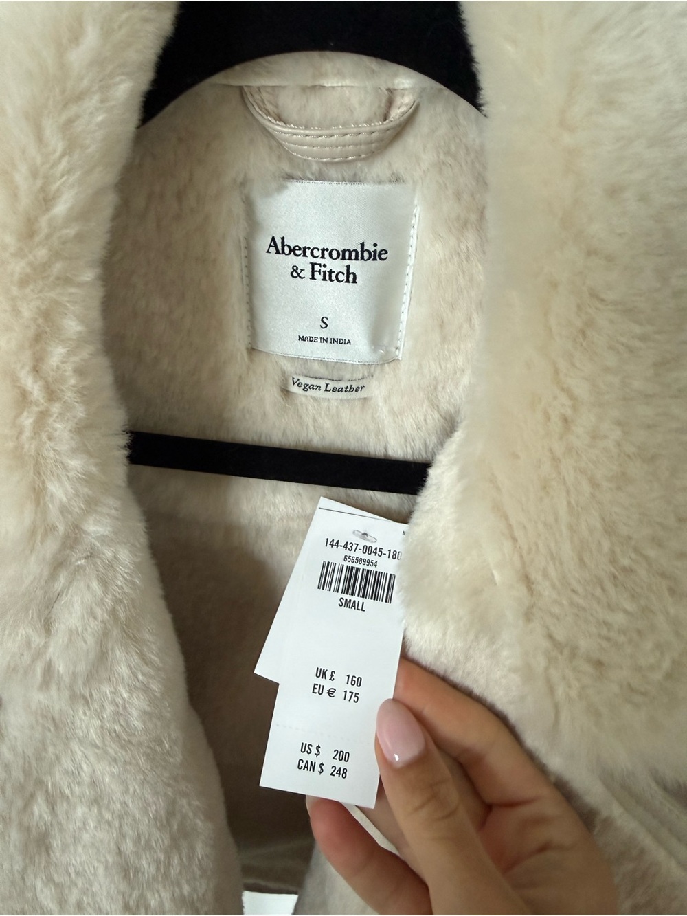 Abercrombie Never Worn Sherpa Coat - Picture 3 of 3